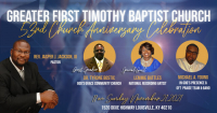 Greater First Timothy Baptist Church 53rd Church Anniversary Celebration